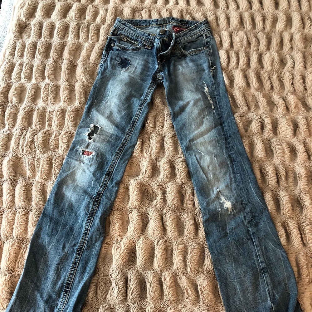 Los Angels For Express Jeans size 0 Regular length boot cut